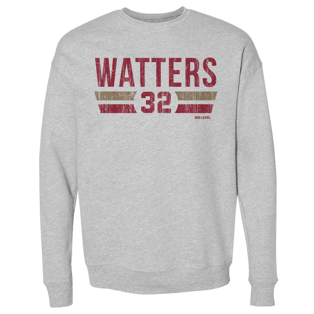 Ricky Watters Men's Crewneck Sweatshirt | 500 LEVEL