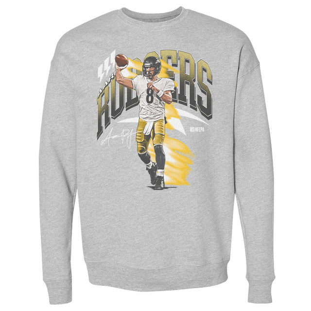 Aaron Rodgers Men's Crewneck Sweatshirt | 500 LEVEL
