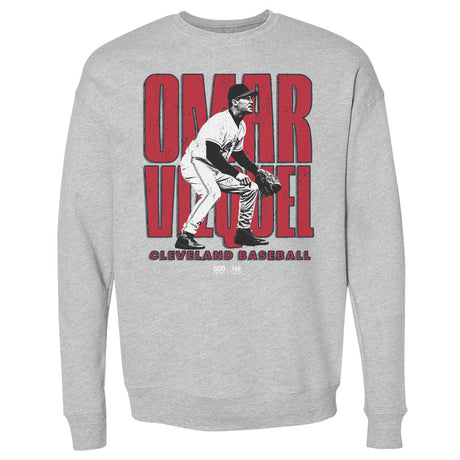 Omar Vizquel Men's Crewneck Sweatshirt | 500 LEVEL