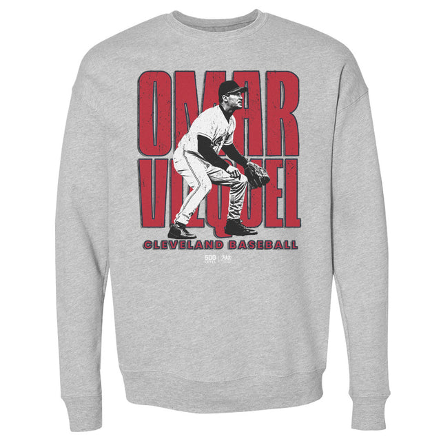 Omar Vizquel Men's Crewneck Sweatshirt | 500 LEVEL