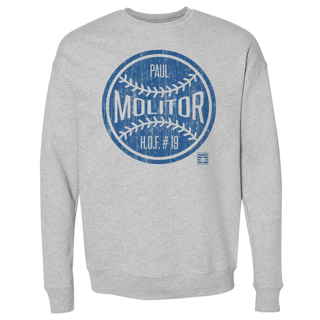 Paul Molitor Men's Crewneck Sweatshirt | 500 LEVEL
