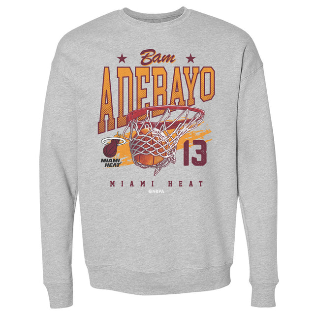 Bam Adebayo Men's Crewneck Sweatshirt | 500 LEVEL