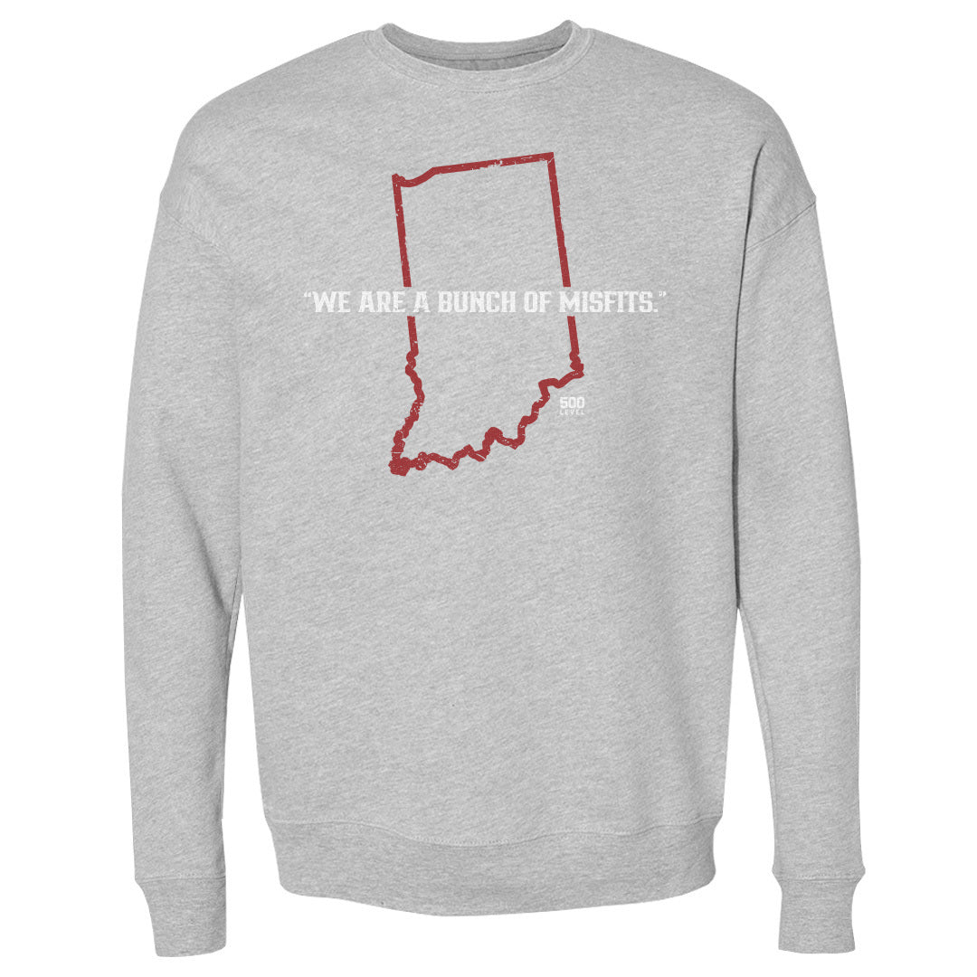 Indiana Football Men's Crewneck Sweatshirt | 500 LEVEL