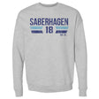 Bret Saberhagen Men's Crewneck Sweatshirt | 500 LEVEL