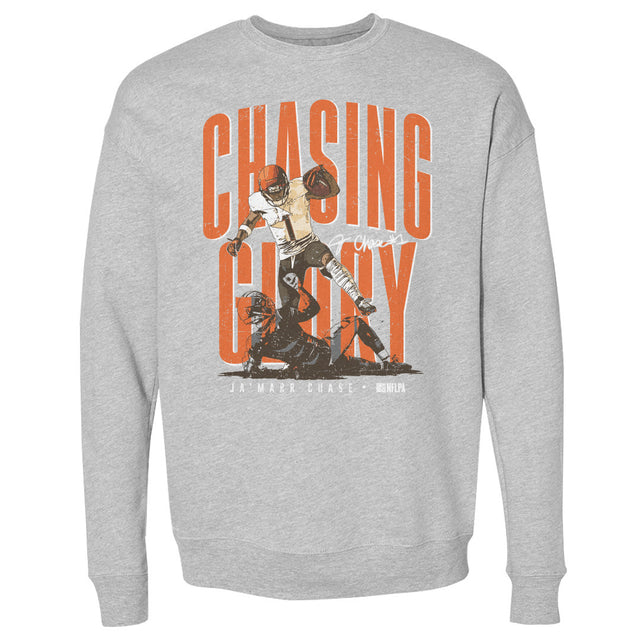 Ja'Marr Chase Men's Crewneck Sweatshirt | 500 LEVEL