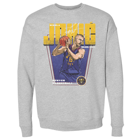 Nikola Jokic Men's Crewneck Sweatshirt | 500 LEVEL