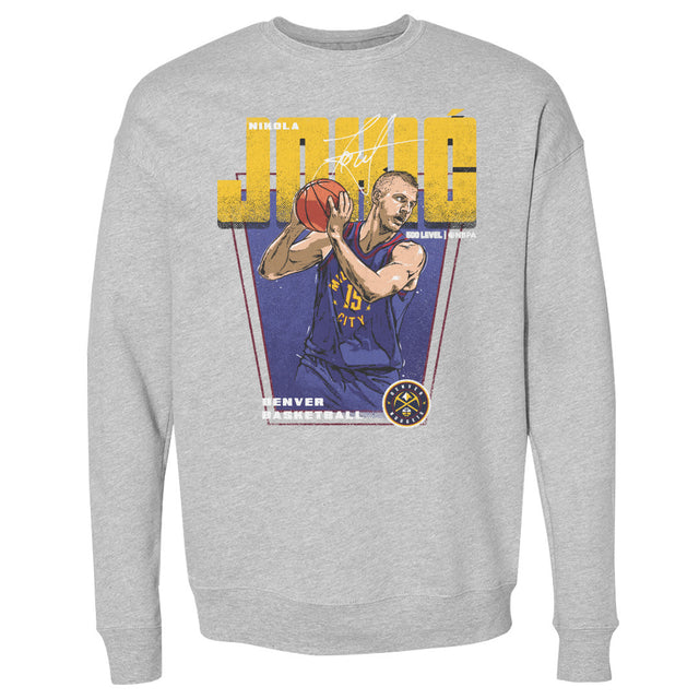 Nikola Jokic Men's Crewneck Sweatshirt | 500 LEVEL