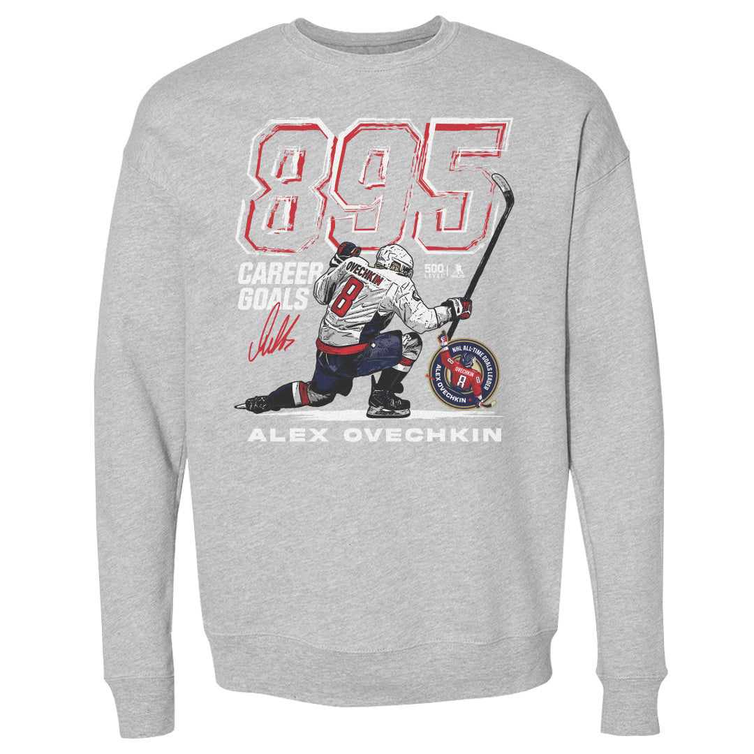Alex Ovechkin Men's Crewneck Sweatshirt | 500 LEVEL