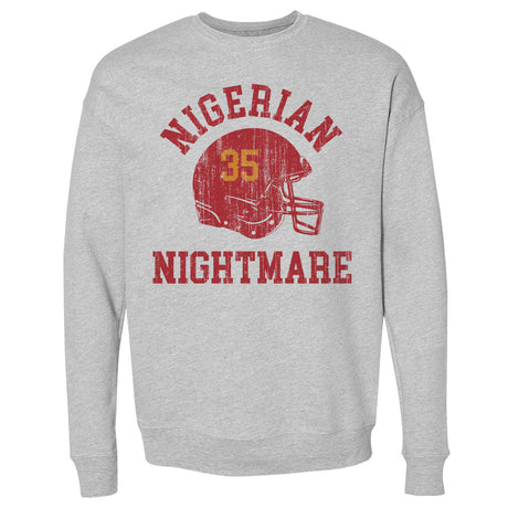 Christian Okoye Men's Crewneck Sweatshirt | 500 LEVEL