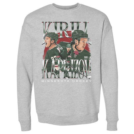 Kirill Kaprizov Men's Crewneck Sweatshirt | 500 LEVEL