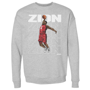 Zion Williamson Men's Crewneck Sweatshirt | 500 LEVEL