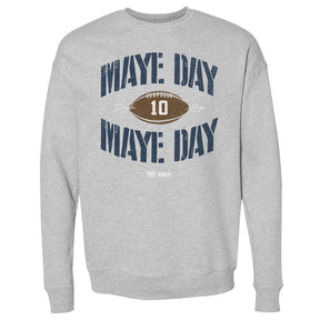 Drake Maye Men's Crewneck Sweatshirt | 500 LEVEL