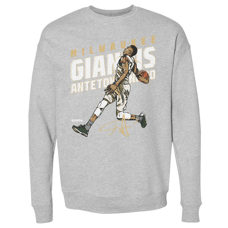 Giannis Antetokounmpo Men's Crewneck Sweatshirt | 500 LEVEL