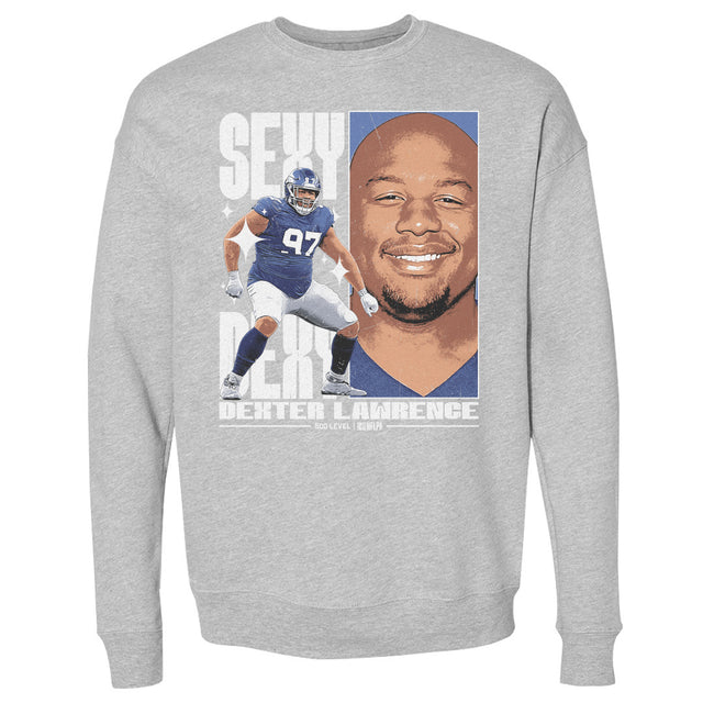 Dexter Lawrence Men's Crewneck Sweatshirt | 500 LEVEL