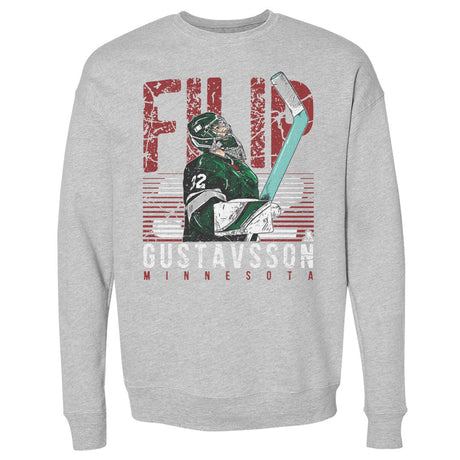 Filip Gustavsson Men's Crewneck Sweatshirt | 500 LEVEL