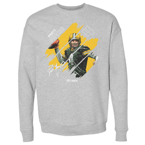Brett Favre Men's Crewneck Sweatshirt | 500 LEVEL