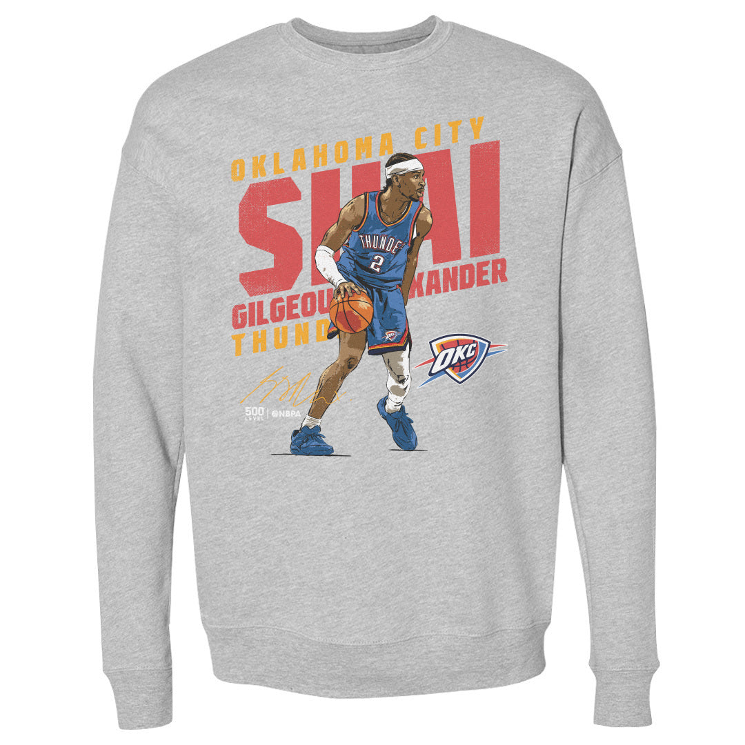 Shai Gilgeous-Alexander Men's Crewneck Sweatshirt | 500 LEVEL