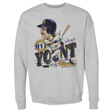 Robin Yount Men's Crewneck Sweatshirt | 500 LEVEL