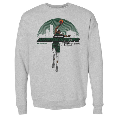 Giannis Antetokounmpo Men's Crewneck Sweatshirt | 500 LEVEL