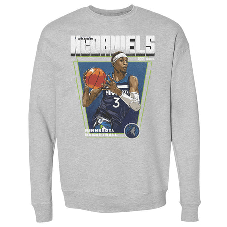 Jaden McDaniels Men's Crewneck Sweatshirt | 500 LEVEL