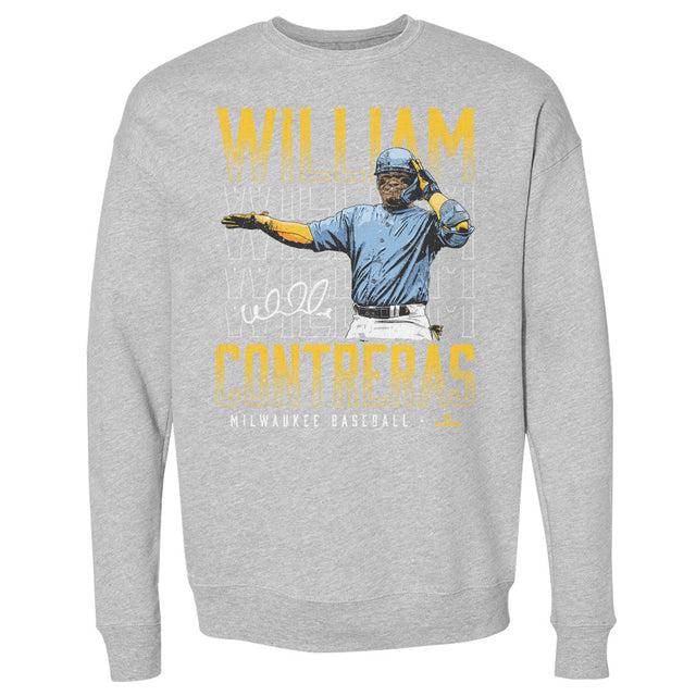 William Contreras Men's Crewneck Sweatshirt | 500 LEVEL