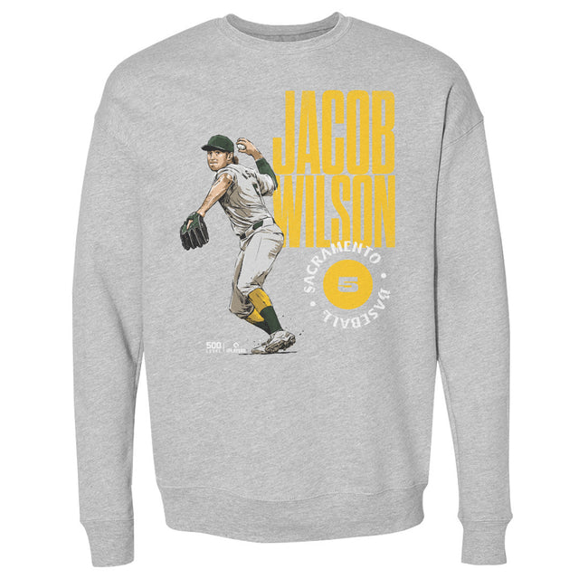 Jacob Wilson Men's Crewneck Sweatshirt | 500 LEVEL