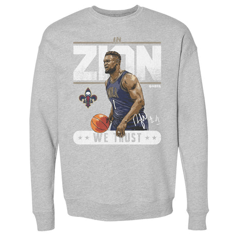 Zion Williamson Men's Crewneck Sweatshirt | 500 LEVEL