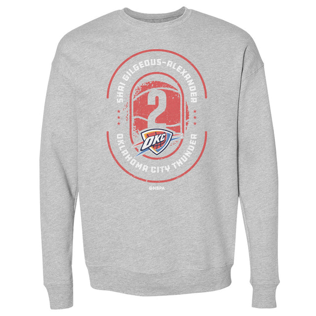 Shai Gilgeous-Alexander Men's Crewneck Sweatshirt | 500 LEVEL