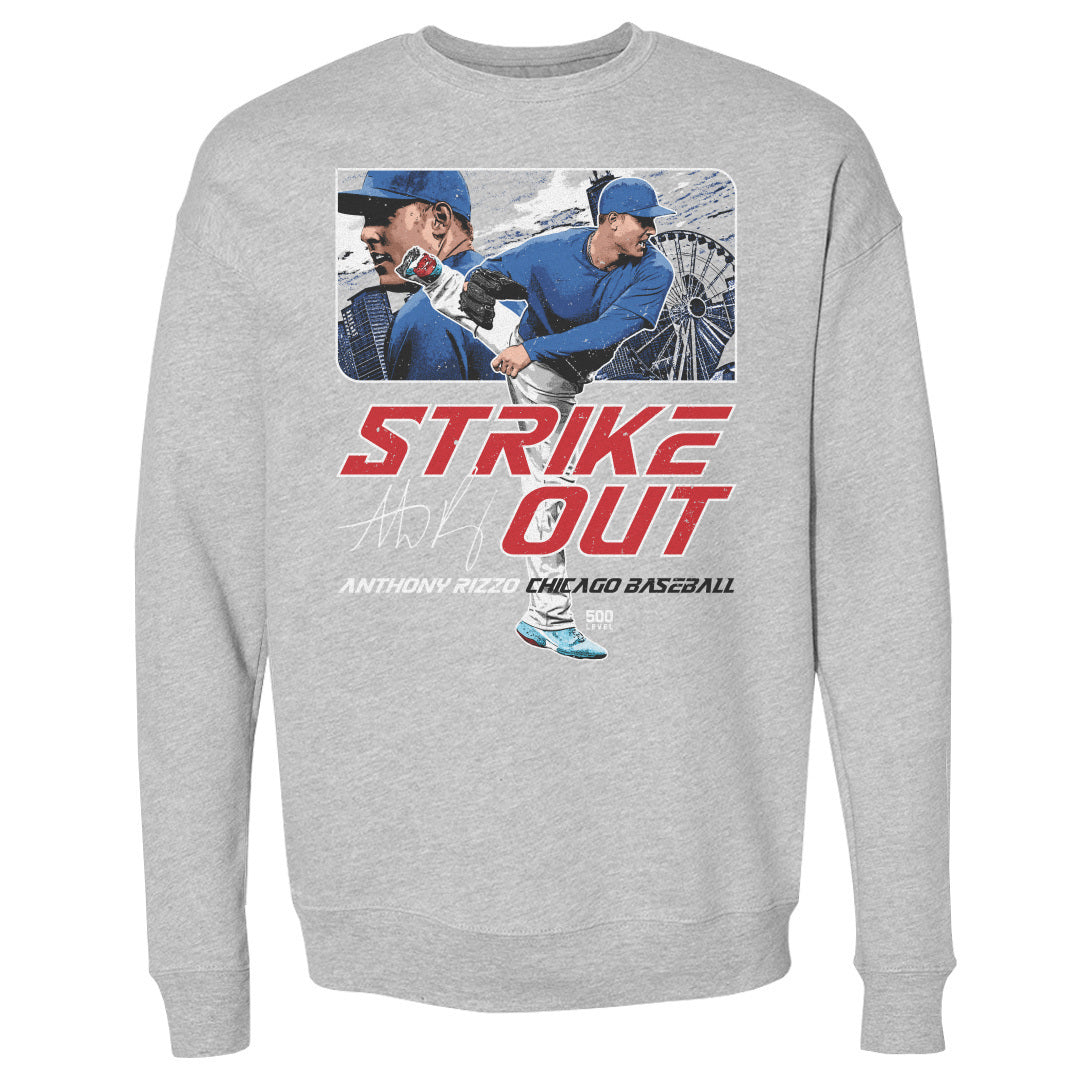 Anthony Rizzo Men's Crewneck Sweatshirt | 500 LEVEL