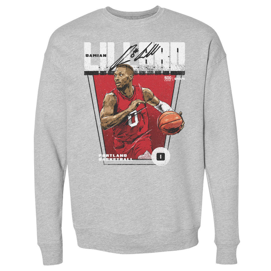Damian Lillard Men's Crewneck Sweatshirt | 500 LEVEL