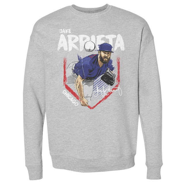 Jake Arrieta Men's Crewneck Sweatshirt | 500 LEVEL