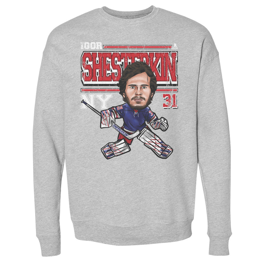 Igor Shesterkin Men's Crewneck Sweatshirt | 500 LEVEL
