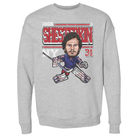 Igor Shesterkin Men's Crewneck Sweatshirt | 500 LEVEL