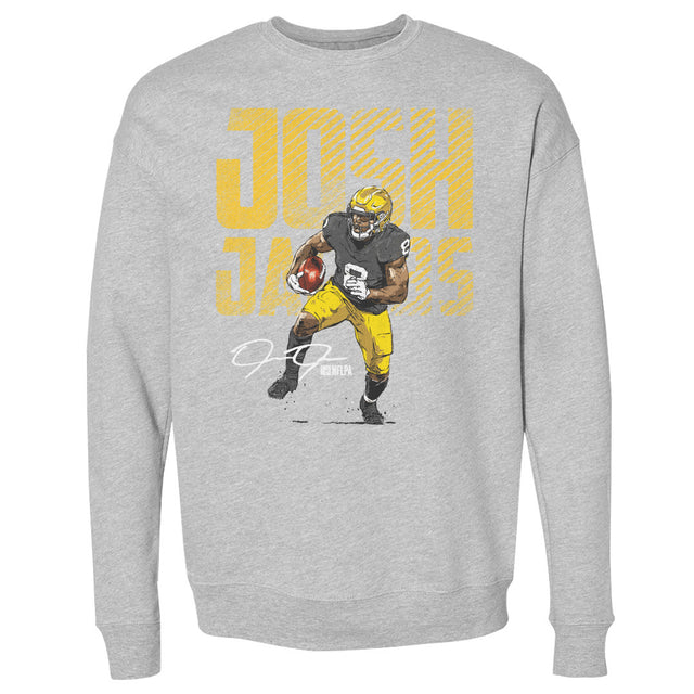Josh Jacobs Men's Crewneck Sweatshirt | 500 LEVEL