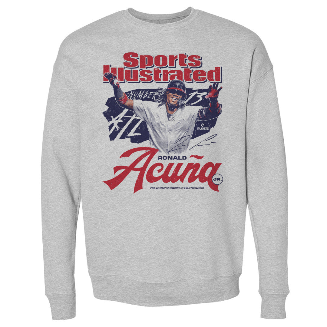 Ronald Acuna Jr. Men's Crewneck Sweatshirt | 500 LEVEL