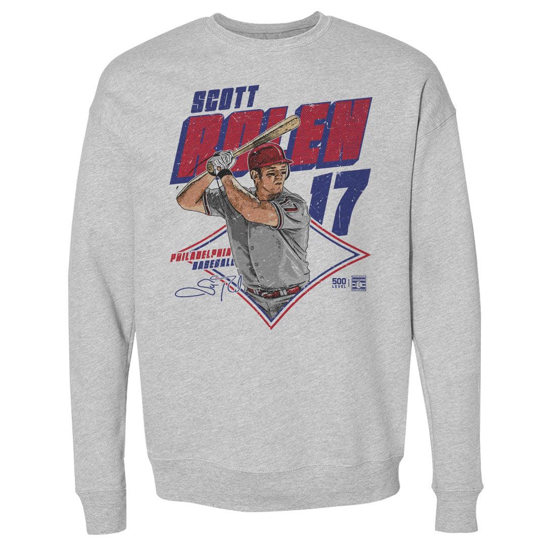 Scott Rolen Men's Crewneck Sweatshirt | 500 LEVEL
