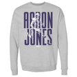 Aaron Jones Men's Crewneck Sweatshirt | 500 LEVEL