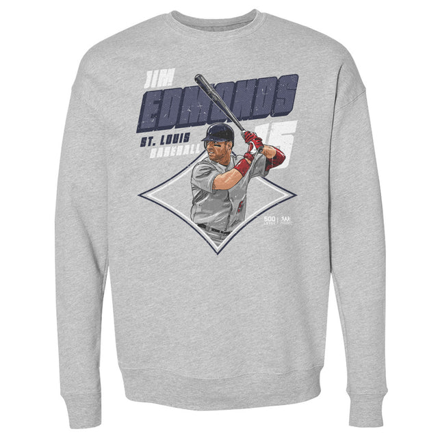 Jim Edmonds Men's Crewneck Sweatshirt | 500 LEVEL