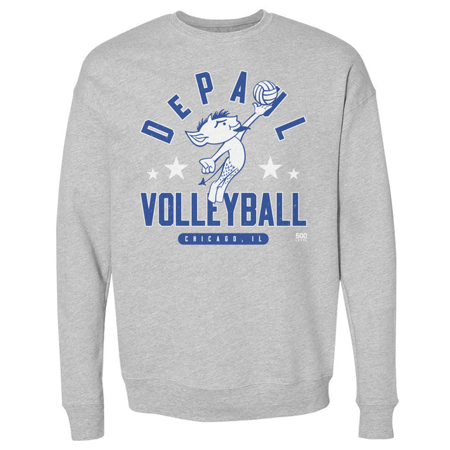 DePaul Blue Demons Men's Crewneck Sweatshirt | 500 LEVEL