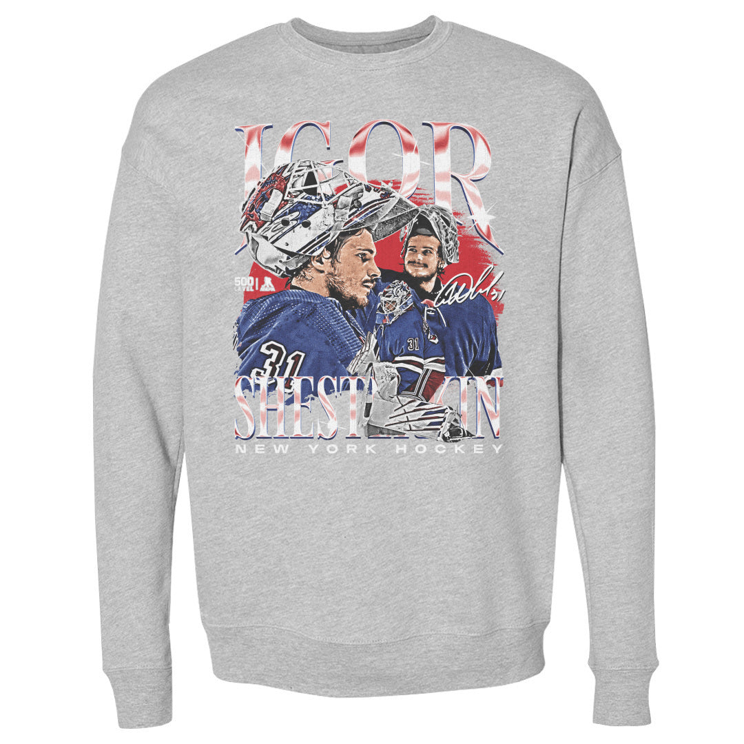 Igor Shesterkin Men's Crewneck Sweatshirt | 500 LEVEL