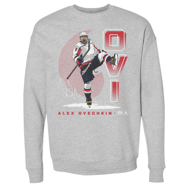 Alex Ovechkin Men's Crewneck Sweatshirt | 500 LEVEL