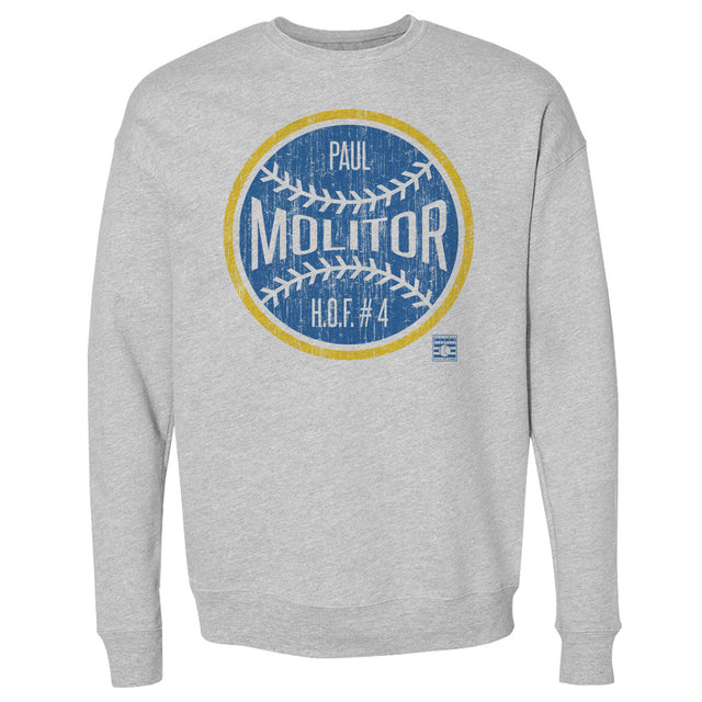 Paul Molitor Men's Crewneck Sweatshirt | 500 LEVEL