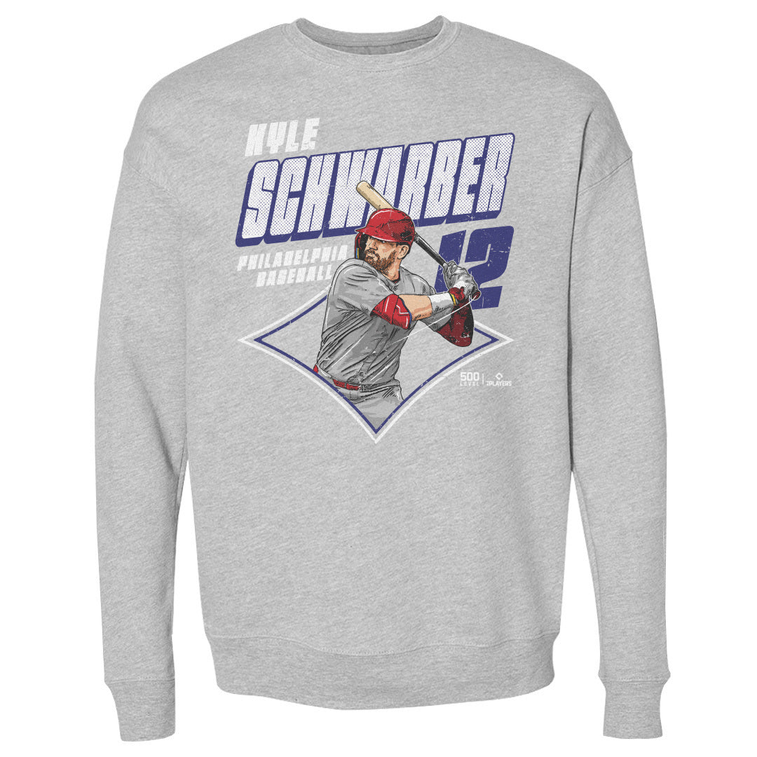 Kyle Schwarber Men's Crewneck Sweatshirt | 500 LEVEL