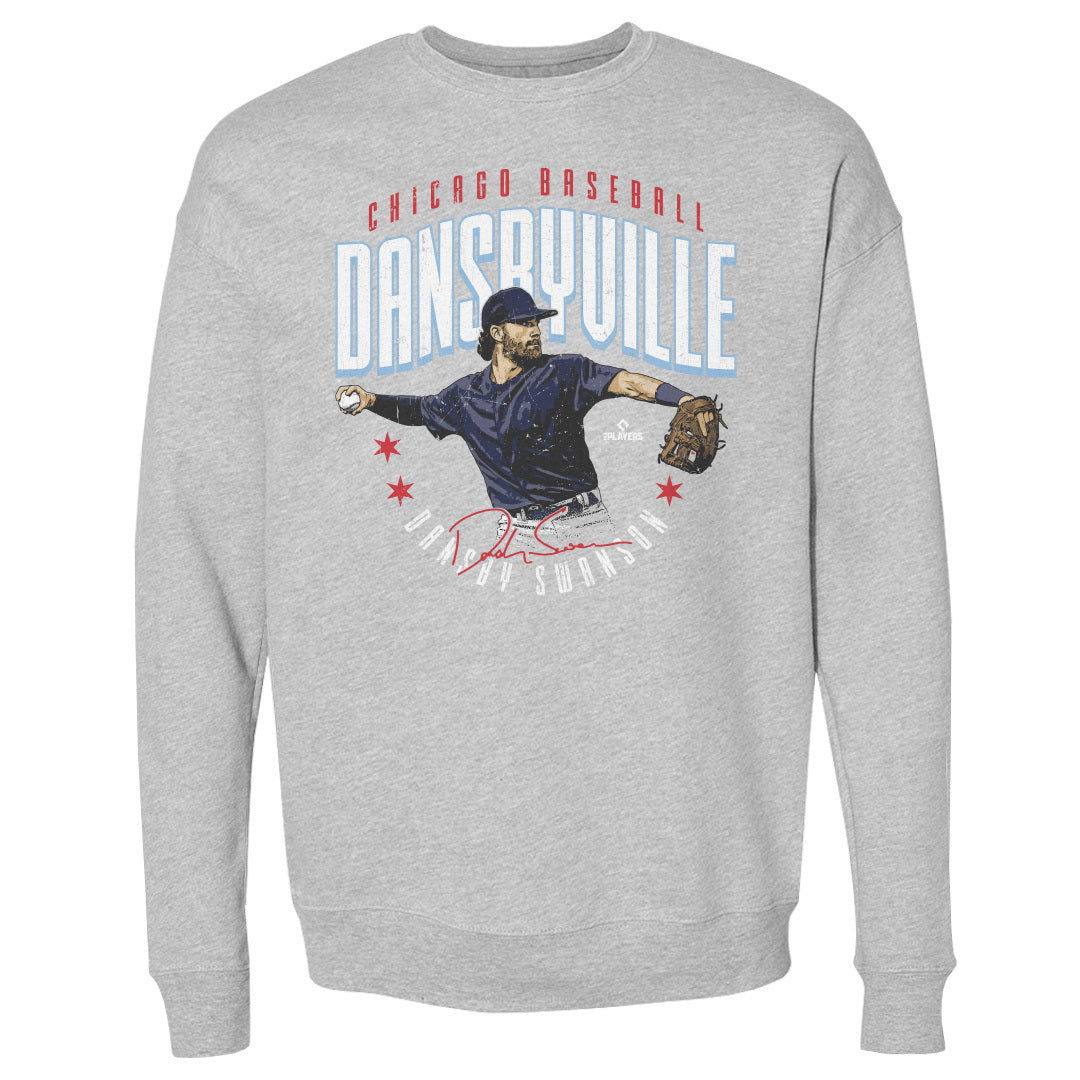 Dansby Swanson Men's Crewneck Sweatshirt | 500 LEVEL