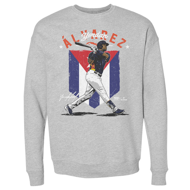 Yordan Alvarez Men's Crewneck Sweatshirt | 500 LEVEL