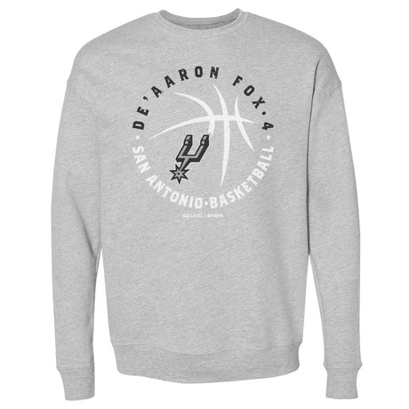 De'Aaron Fox Men's Crewneck Sweatshirt | 500 LEVEL