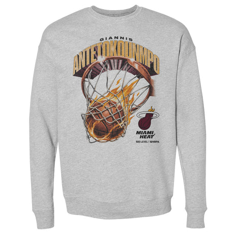 Giannis Antetokounmpo Men's Crewneck Sweatshirt | 500 LEVEL