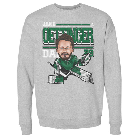 Jake Oettinger Men's Crewneck Sweatshirt | 500 LEVEL