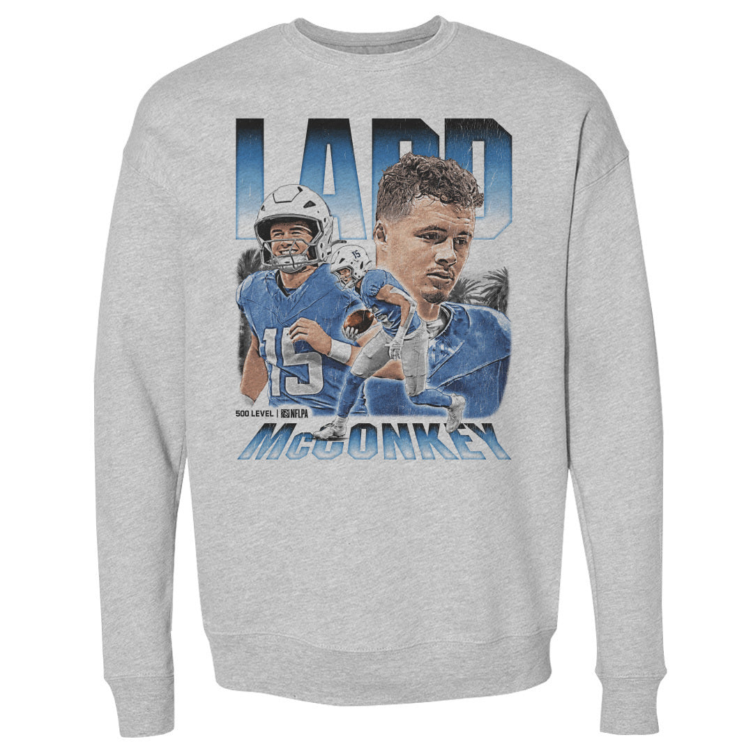 Ladd McConkey Men's Crewneck Sweatshirt | 500 LEVEL