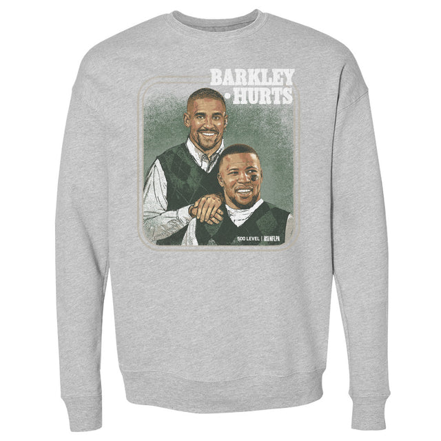 Jalen Hurts Men's Crewneck Sweatshirt | 500 LEVEL